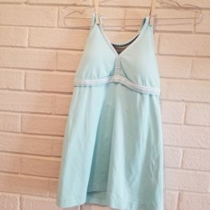 lululemon aqua "hip halter"